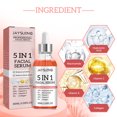 2 Pack 5 in 1 Hyaluronic Acid Serum with Vitamin E and Niacinamide for