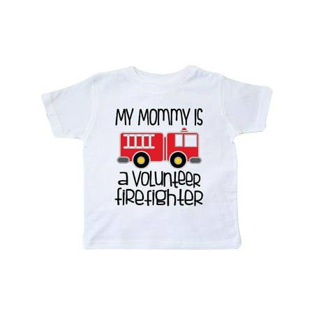 Volunteer Firefighter Mommy Toddler T-Shirt