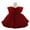 Deep Red, variant on Toddler Girl Princess Dress with Bowknot Sleeveless Tulle Party Gown for Birthday Wedding Halloween Christmas