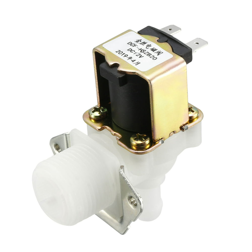 G3/4" Water Solenoid Valve DC 12V NC Normally Closed 2-Way Quick