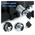 thumbnail image 7 of Adjustable Trailer Hitch 2" Receiver 6" Drop/Rise Drop Hitch 12500 LBS Ball Mount 2" 2-5/16" Dual Towing Ball Double Locks ,Dependable Strength, 7 of 7
