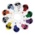 thumbnail image 2 of 10 fundas protectoras impermeables de poliuretano para cabezas de palos de golf (tallas 4, 5, 6, 7, 8 y 9) PASX, ajuste universal para proteger tus palos. Blanco1, 2 of 9
