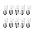 thumbnail image 1 of Ruiandsion 10pcs BA9S LED Bulb 120V AC/DC LED 9mm BA9s Base LED Replacement Bulb for Indicator Pilot Light,White, 1 of 4