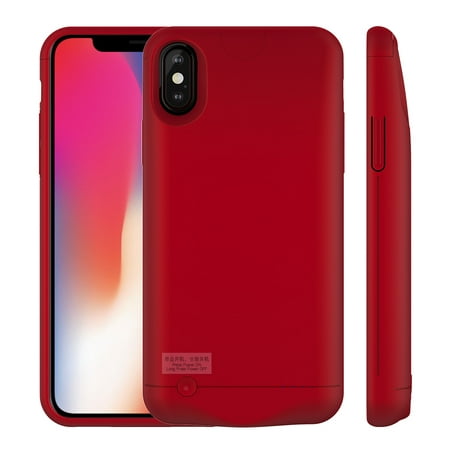 IPHONE X RED CHARGING CASE