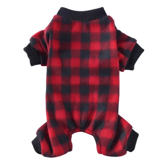 TELOLY 1Pcs Dog Pajamas,Polyester Dog Coat,Puppy Clothes,Multicolor1,L