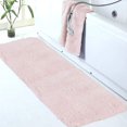 thumbnail image 1 of Walensee Large Bathroom Rug (24 x 72, Blush) Extra Soft and Absorbent Shaggy Bathroom Mat Machine Washable Microfiber Bath Mat for Bathroom, Non Slip Bath Mat, Luxury Bathroom Floor Mats, 1 of 8