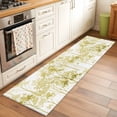 thumbnail image 2 of Runner Rug 2 x 6 Ft, Watercolor Forest Green Washable Non-Slip Floor Mat for Kitchen Hallway/Entryway, Abstract Art Modern Trees Long Kitchen Runner Area Rugs for Living Room, Low-Profile, 2 of 8