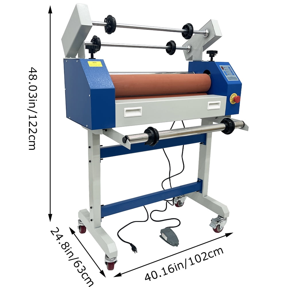 Semi-Auto Cold Laminator Machine Electric Cold Laminator with Auto Collection Backing Paper Function 110V
