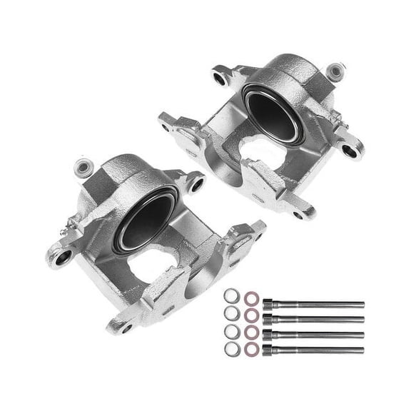 Brake Caliper Set 2 - Compatible with 1969 - 1970 Chevrolet Impala Base - Autopart Premium