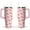 Pink-17, variant on 40oz Cute Watermelon Pattern Stainless Steel Flip Straw Tumbler Spill Proof Travel Cup Double Wall Vacuum Insulated Coffee Mug with Top Handle