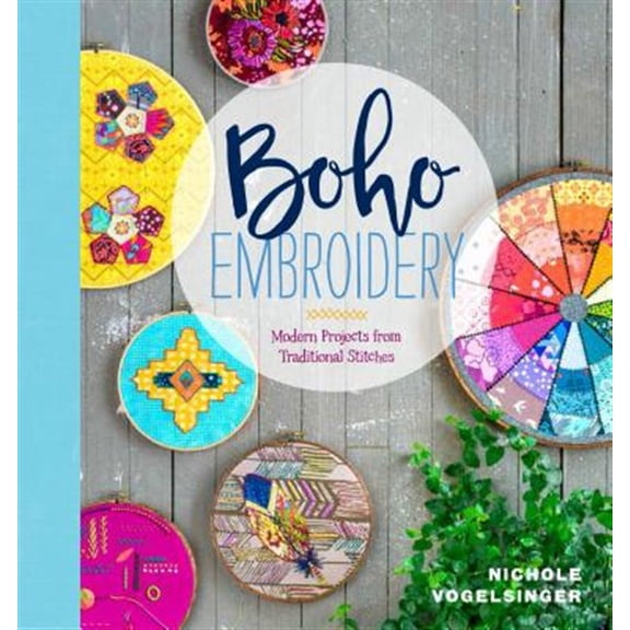 Pre-Owned Lucky Spool Books-Boho Embroidery