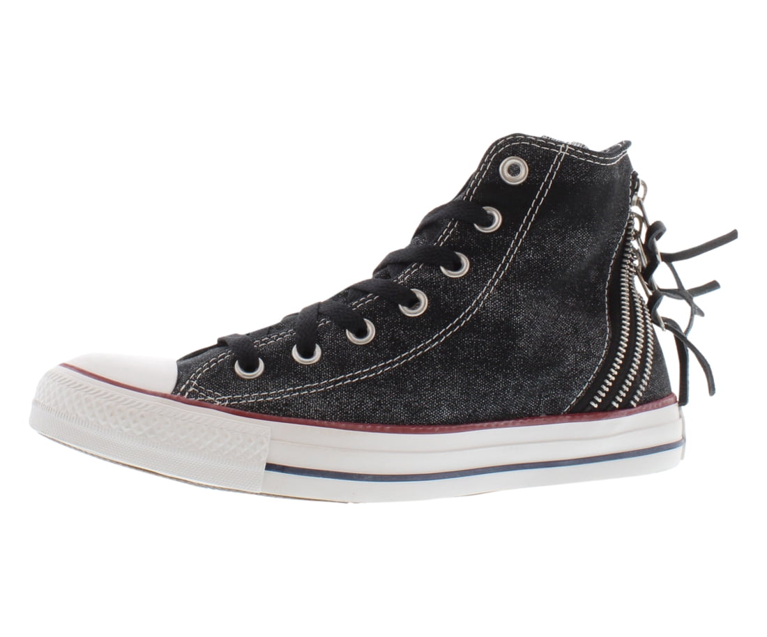 Converse Tri Zip Sparkle Wash Women's Canvas Lace Up High Top Sneakers -  Walmart.com