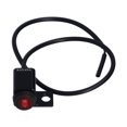 thumbnail image 1 of Light Waterproof Universal Handlebar Switch Headlight Fog Lamp On Off Button For Motorcycle ATV With 0.4in Mounting HoleLeft Side, 1 of 8