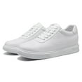 thumbnail image 3 of CMR CHAMARIPA Mens Elevator Shoes - Casual White Taller Sneakers Increase Height 6CM / 2.36 Inches, 3 of 6
