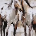 thumbnail image 5 of Shiartex Horses Printed Shower Curtain 100% Polyester Fiber Washable Bathroom Decoration with Hooks 36x72, 5 of 7