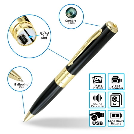 Mini Spy Pen Hidden Camera Video Recorder HD Video DVR USB 1280x960 Nanny Cam