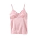 thumbnail image 5 of Conjunto de ropa de estar por casa de 7 piezas para mujer con pantalones cortos de manga larga y tirantes - Pijama de poliéster de color liso con bolsa de almacenamiento y accesorios, 5 of 8