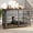 Brown, variant on YOKWOK 42 Inch Heavy Duty Dog Crate Furniture, Large Dog Kennel with 6 Locks & & Double Door, Escape-Proof Indoor Dog Cage for Large Dogs, Chew Resistant Metal Dog House, Brown