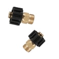 thumbnail image 1 of 2pcs Boquilla Adaptador de Arandela de de Latón Broca Kit de Rápida Herramientas Manual Decor Césped de Patio CUTICAT Adaptador de arandela de presión, 1 of 8
