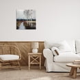 thumbnail image 3 of Stupell Industries Transitional Birch Creek River Canvas Art, 17 x 17, by Kim Curinga, 3 of 8
