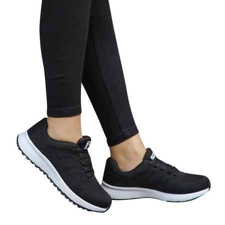 

Siilsaa Womens Walking Shoes Wide Toe Barefoot Shoes Minimalist Zero Drop Shoes Breathable Fashion Sneakers Black 6.5