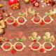 thumbnail image 5 of Inteprter Marco de gafas de Navidad Festival Comedor en casa Oficina Decoración linda Foto Prop Anteojos Adorno para niños Niños Kits de decoración para fiestas Animal rojo, 5 of 6