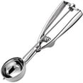 thumbnail image 1 of CNKOO Set of Cookie Scoops Made of Stainless Steel  Featuring a Trigger Release Mechanism. Includes Large  Medium  And Small Scoops for Baking  Perfect for Handling Cookie Dough And Other, 1 of 7