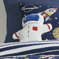 thumbnail image 2 of Levtex Home - Galaxy - Kids Decorative Pillow (15in.) - 3D Austronaut - White, Red and Navy, 2 of 3