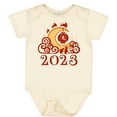 thumbnail image 3 of Inktastic 2023 Chinese New Year Rabbit Boys or Girls Baby Bodysuit, 3 of 5