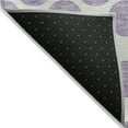 thumbnail image 3 of Addison Rugs Chantille Indoor/Outdoor Transitional Circles Lavender Washable Round Rug, 8' x 8', 3 of 6