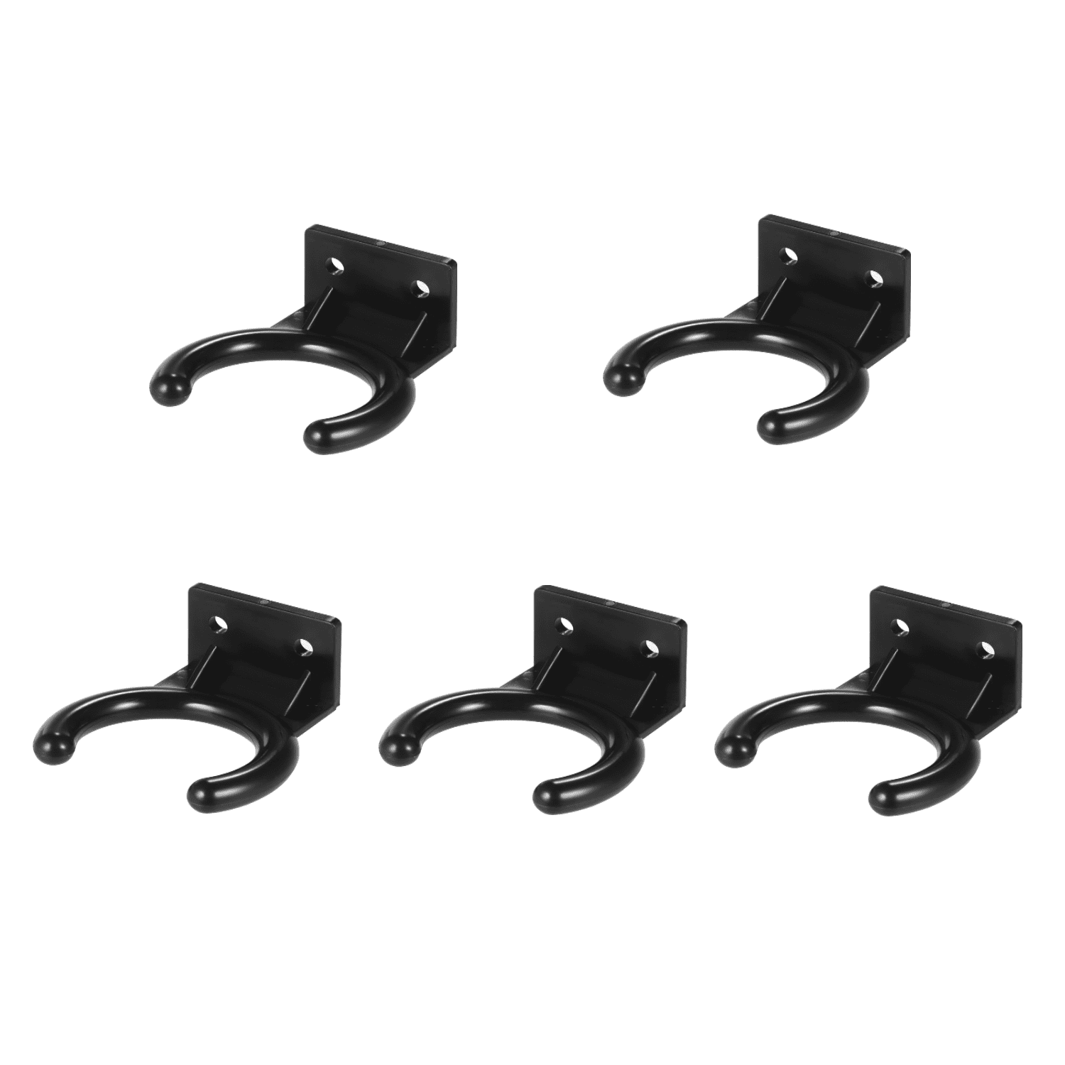 5Pcs Wireless Instrument Microphone Hanger Mic Wall Mount Holder Hook