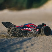 ARRMA 1/8 TYPHON 6S V5 4 Wheel Drive BLX Buggy with Spektrum Firma RTR Battery & Charger not included Black ARA8606V5 Cars Electric Kit Other