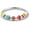 Style 3, variant on 925 Sterling Silver Fidget Ring Anti Anxiety Ring With Colorful Enamel Beads Stress Relief Spinner Ring For Women Men Releases Anxiety Spinning Rotate Stacking Ring Jewelry Graduation Gifts