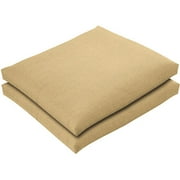Solid Sesame Seat Pads 2-pack