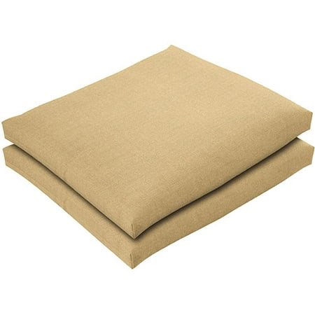 Solid Sesame Seat Pads 2-pack