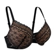 thumbnail image 4 of Brasier Marel para Mujer, Push Up Encaje en Copa, Negro, Talla 32B, 4 of 4