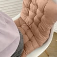 thumbnail image 5 of Tuvgenk Non-Slip Patio Chair Cushions Brown Square Outdoor Seating Cushions Breathable Flock Summer for Bedroom，Balcony, 5 of 6