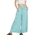 thumbnail image 4 of Zenana Woven Acid Crinkle Washed Cami  Pants 2 Piece Set, 4 of 4