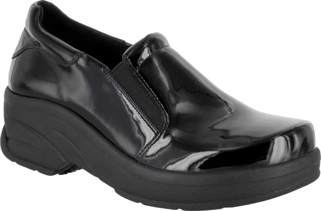 patent leather work shoes