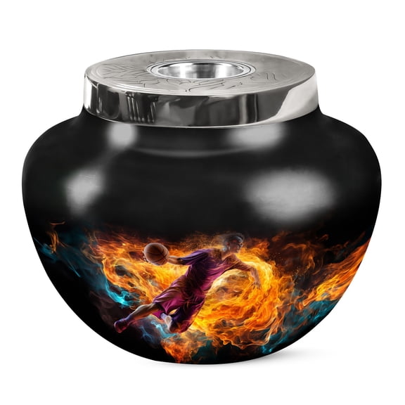 KARYLIZ basketball Player Urns For Men - Urns For Cremation Ashes - Cremation Urn For Adults (Size - 10 INCH)