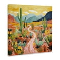 thumbnail image 4 of Stupell Industries Sunrise over Desert Path Landscape & Nature Painting Wrapped Canvas Art Print Wall Art, 36 x 36, 4 of 8