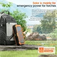 thumbnail image 3 of tamizeot Mini Banque d'Alimentation avec Lampe de Poche -Bright Est Équipée de 20 Banques d'Alimentation Portatives orange, 3 of 6