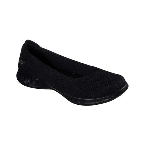 skechers go step lite knit ballet flat