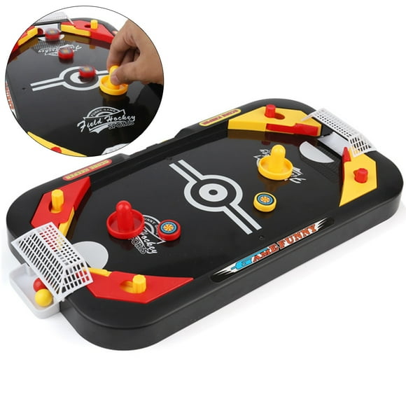 Air Hockey Game Interactive 2 in 1 Funny Mini Hockey Game Table Game for Home