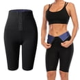 thumbnail image 4 of Pantalones Cortos Sunnimix para adelgazar Sauna caliente Talladora de Cintura Alta L XL, 4 of 7