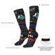 thumbnail image 4 of Fotbe Basketball Calcetas Divertidas Estampadas para Hombre y Mujer, Calcetas de Algodón hasta la Rodilla para Caminar, Correr, Enfermería y Embarazo, 4 of 6