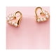 thumbnail image 5 of Joyería de las mujeres caliente de oro plateado pendientes de plata en forma de regalos para ella, 5 of 5