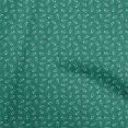 thumbnail image 1 of oneOone Viscose Chiffon Teal Green Fabric Peach Sewing Material Print Fabric By The Yard 42 Inch Wide, 1 of 4
