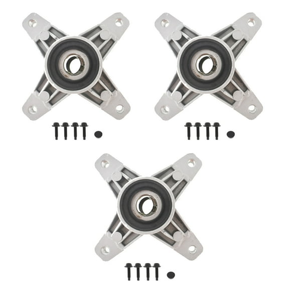 findmall 3Pcs Spindle Kit Replacement for Cub Cadet MTD 618-3129C 918-3129C 918-04394 918-04426 618-04394 618-04426