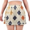 thumbnail image 7 of joogoo Women's Pajama Lounge Shorts Geometry Pattern Bottoms Sleep Short XL, 7 of 7
